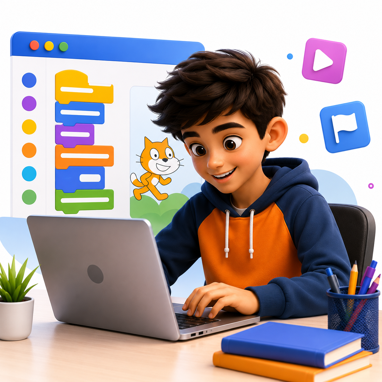 Scratch Programming (Rising Techies)