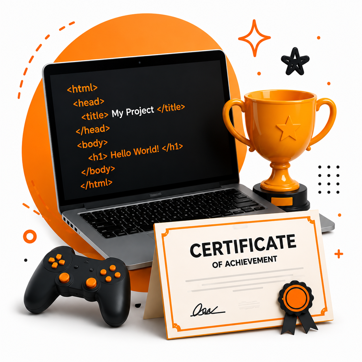 Project Showcase & Certificates